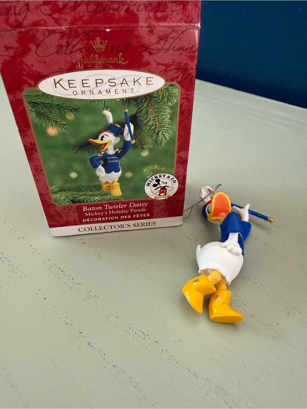 Vintage 200 Disney Baton Twirler Daisy Hallmark Keepsake Christmas Ornament